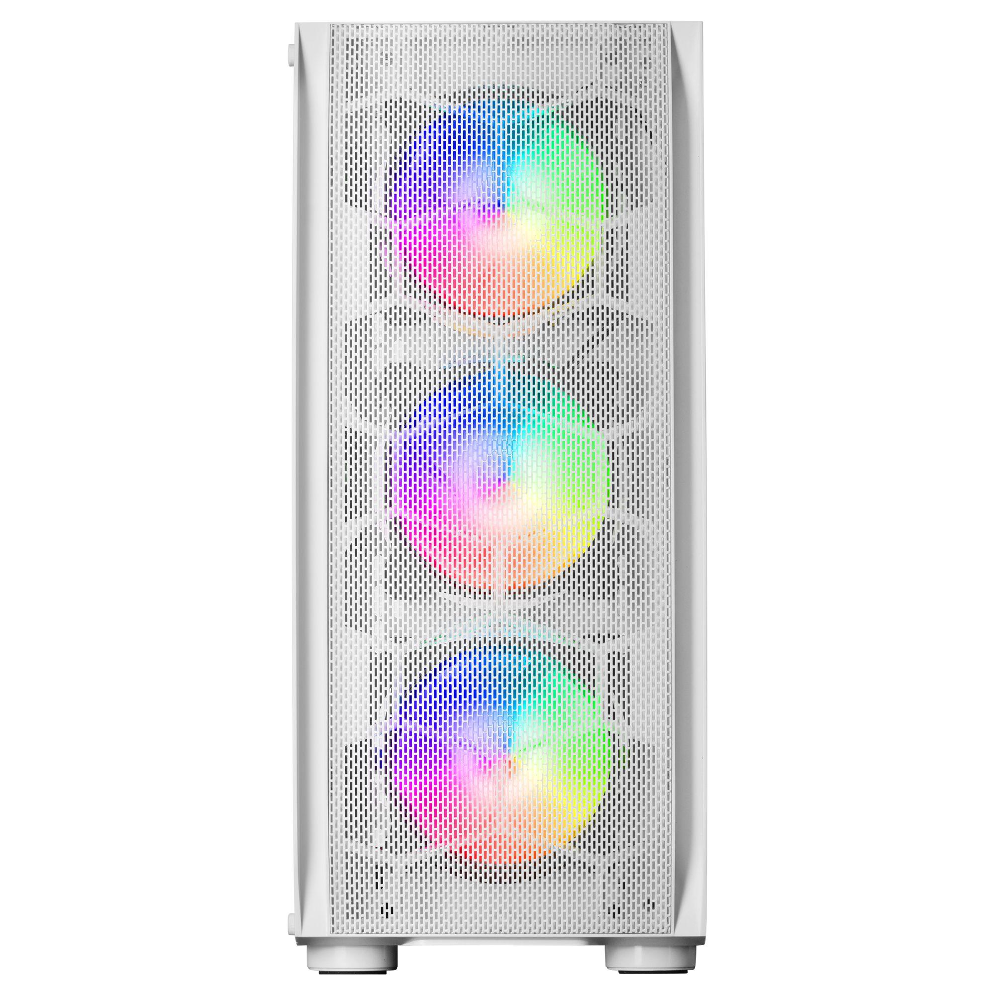 Caixa PC MARS GAMING MC-KX (Torre - 160 mm - 348 mm - Branco) — miniatura 3