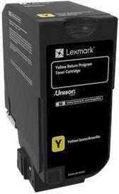 Toner LEXMARK 74C20Y0 (3000 páginas - Amarelo)