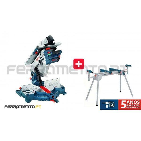 Serra Combinada BOSCH GTM 12 JL Professional + GTA 2600 (1800 W - Lâmina 305 mm), miniatura 2