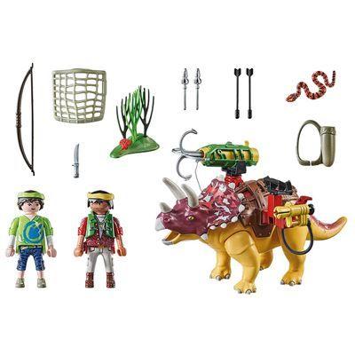 Conjunto de Figuras PLAYMOBIL Dino Rise Triceratops 71262 (Dino Rise - 5 a 10 anos), miniatura 4