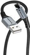 Cabo USB-A para USB-C VERBATIM 31843 (1,2 m - USB A - USB C - Preto)