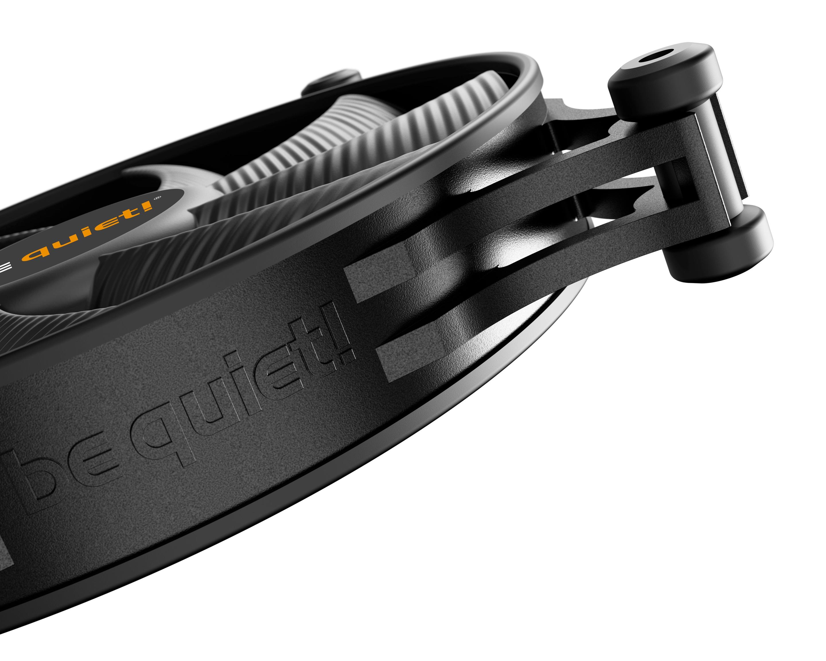 Ventoinha para Caixa PC BE QUIET! Shadow Wings 2 140mm PWM (Não suportado - 3,6 W - Preto), miniatura 3