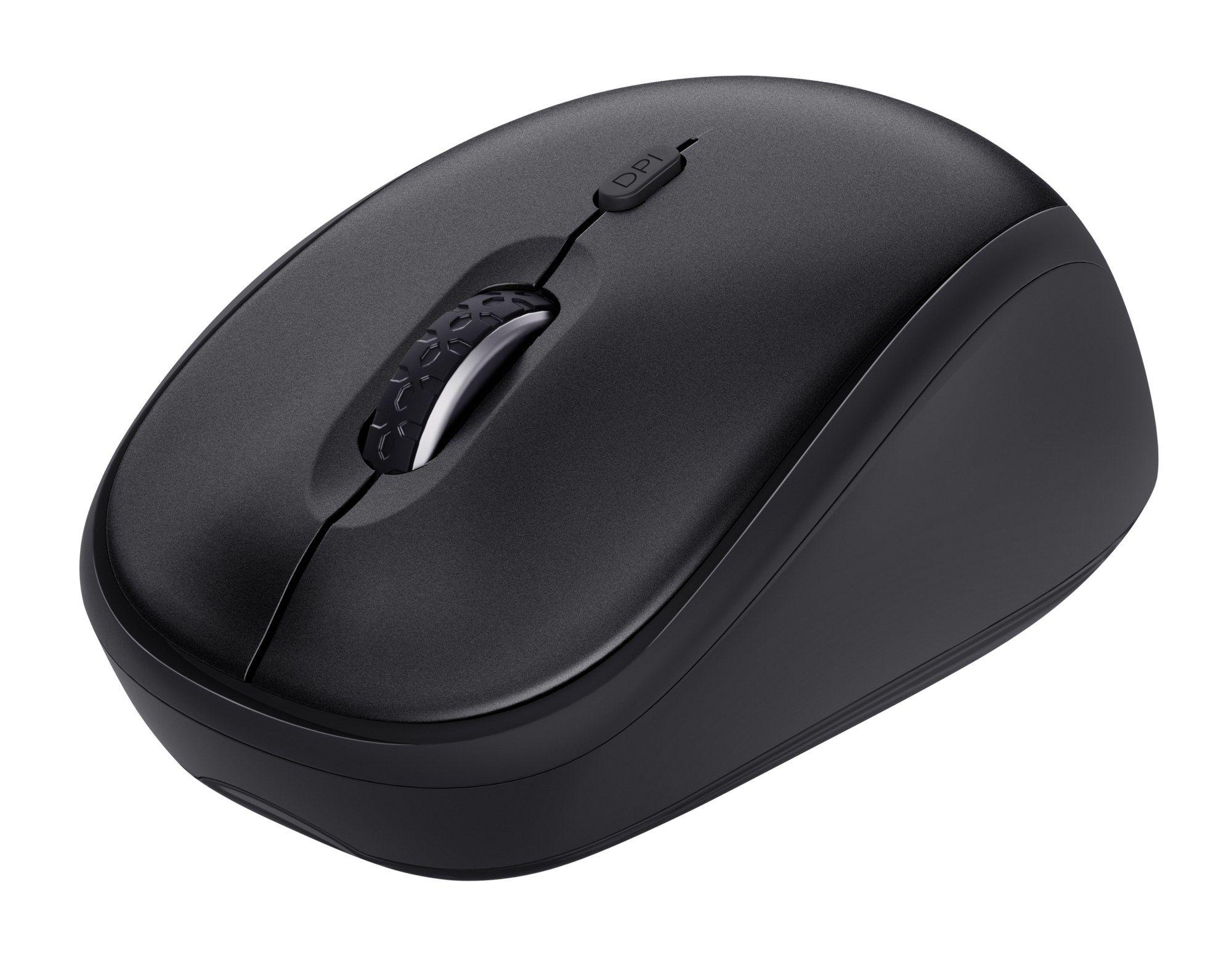 Conjunto de Teclado e Rato TRUST Ody II (Inglês - Interruptor de membrana - Tamanho completo - Preto) — miniatura 3