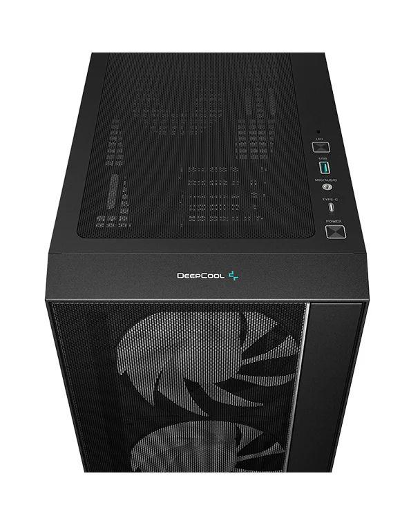 Caixa de Computador DEEPCOOL MATREXX 55 MESH V4 C (ATX, Micro ATX, Mini-ITX - ATX, PS2 - Midi Tower - Preto) — miniatura 3