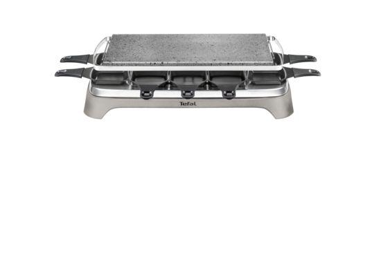 Grelhador Raclette TEFAL PR457B12 (Altura 19,5 cm - Cinzento/Inox)