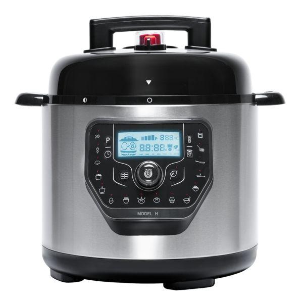 Panela Elétrica Programável CECOTEC GM Modelo H Deluxe (Preto e Prateado)