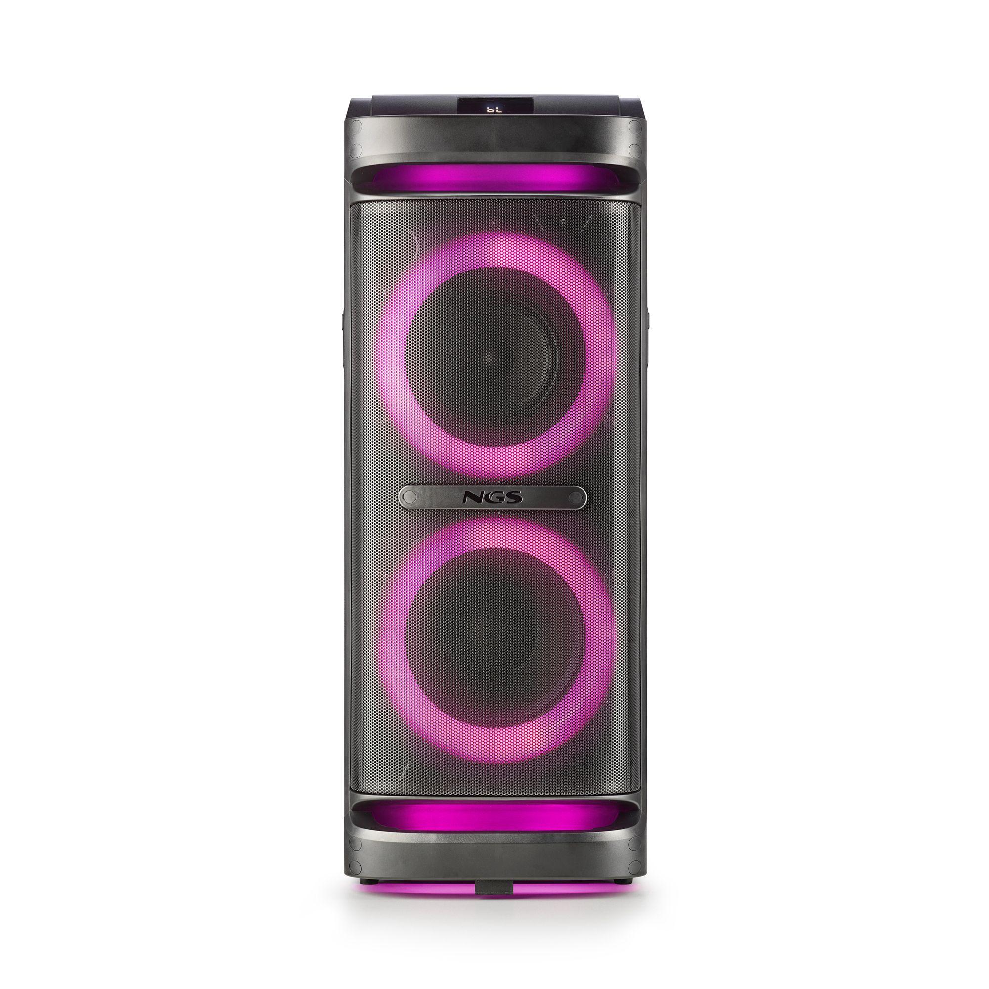 Coluna Portátil NGS WILD SPACE 2 (Sem fios - 400 W - Universal - Preto), miniatura 2