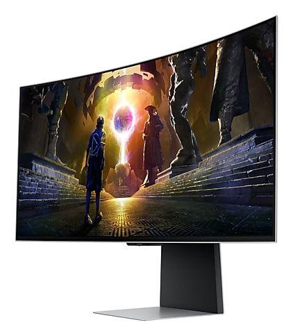 Monitor SAMSUNG Odyssey OLED G8 LS34DG850SUXDU (34" - OLED - 175 Hz - Prateado) — miniatura 2