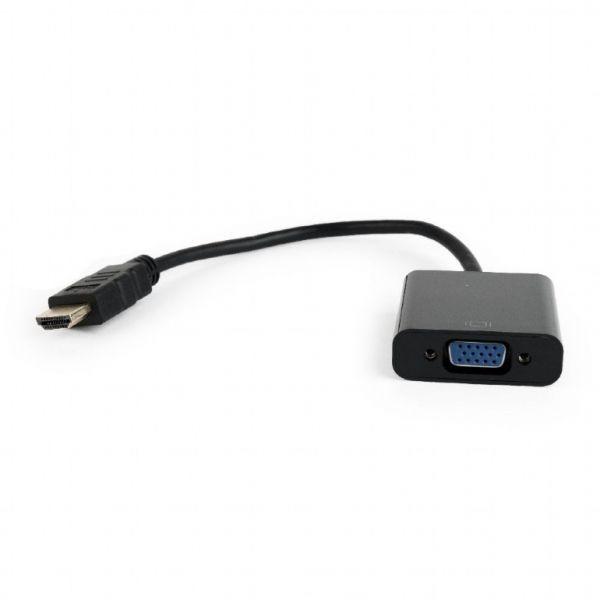 Adaptador HDMI para VGA GEMBIRD A-HDMI-VGA-03 (15 cm - Até 1080p 60Hz - Macho - Preto), miniatura 2