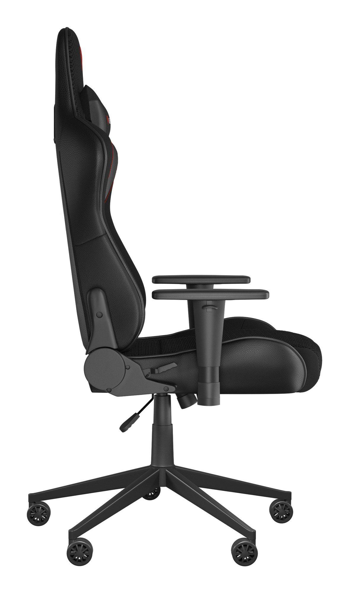 Cadeira Gaming GENESIS Nitro 440 G2 (120 kg - 7 cm - Tecido, Imitação de pele - Preto/Cinzento) — miniatura 9