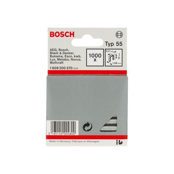 Agrafos para Agrafador BOSCH 1609200370 (Tipo 55 - 6 x 1,08 x 12 mm) — miniatura 2