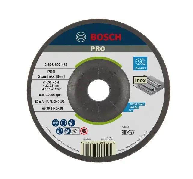 Disco de Desbaste BOSCH 2608602489 (Aço inoxidável), miniatura 2