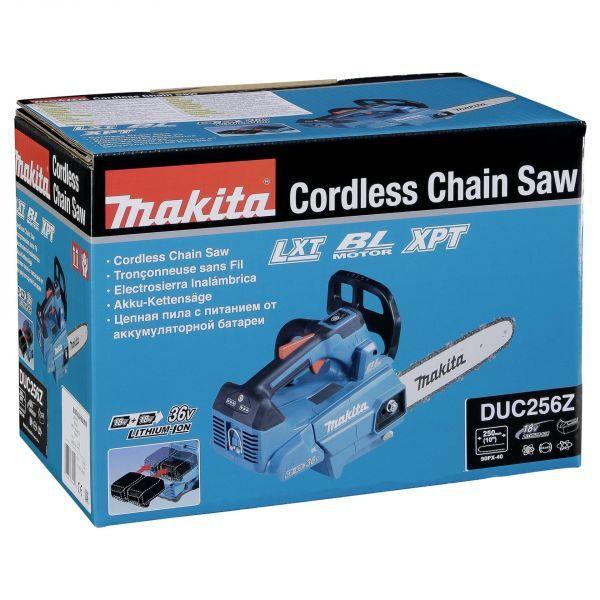 Motosserra Podadora a Bateria MAKITA DUC256Z (36 V - Barra 25 cm), miniatura 2