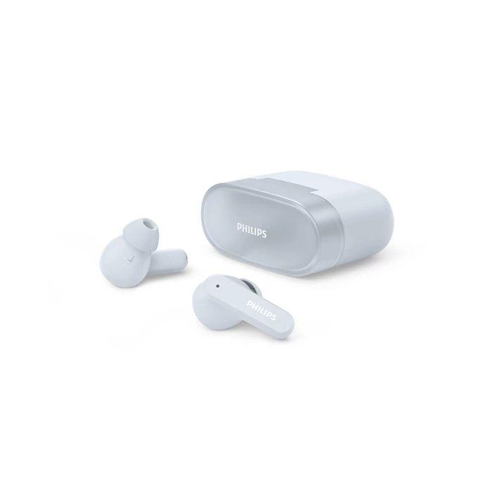 Auscultadores True Wireless PHILIPS TAT2000BL (5 mW - USB Type-C - Azul)