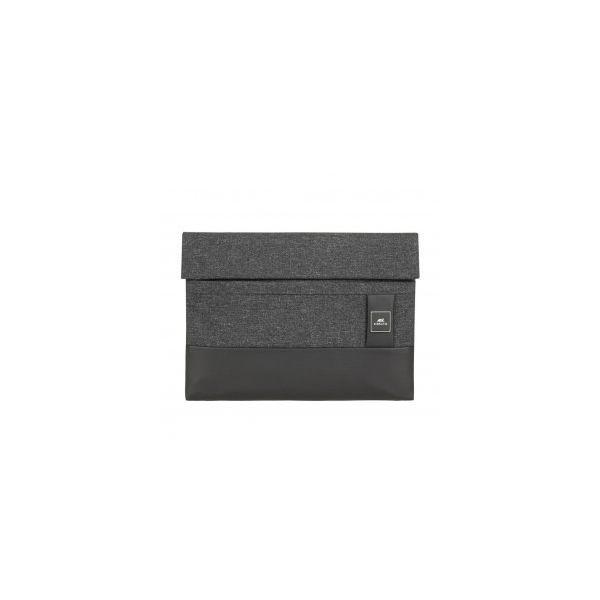 Bolsa para Portátil RIVACASE Lantau 8803 (Poliéster, poliuretano - 33,8 cm - Altura 2 cm - Preto Melange) — miniatura 2