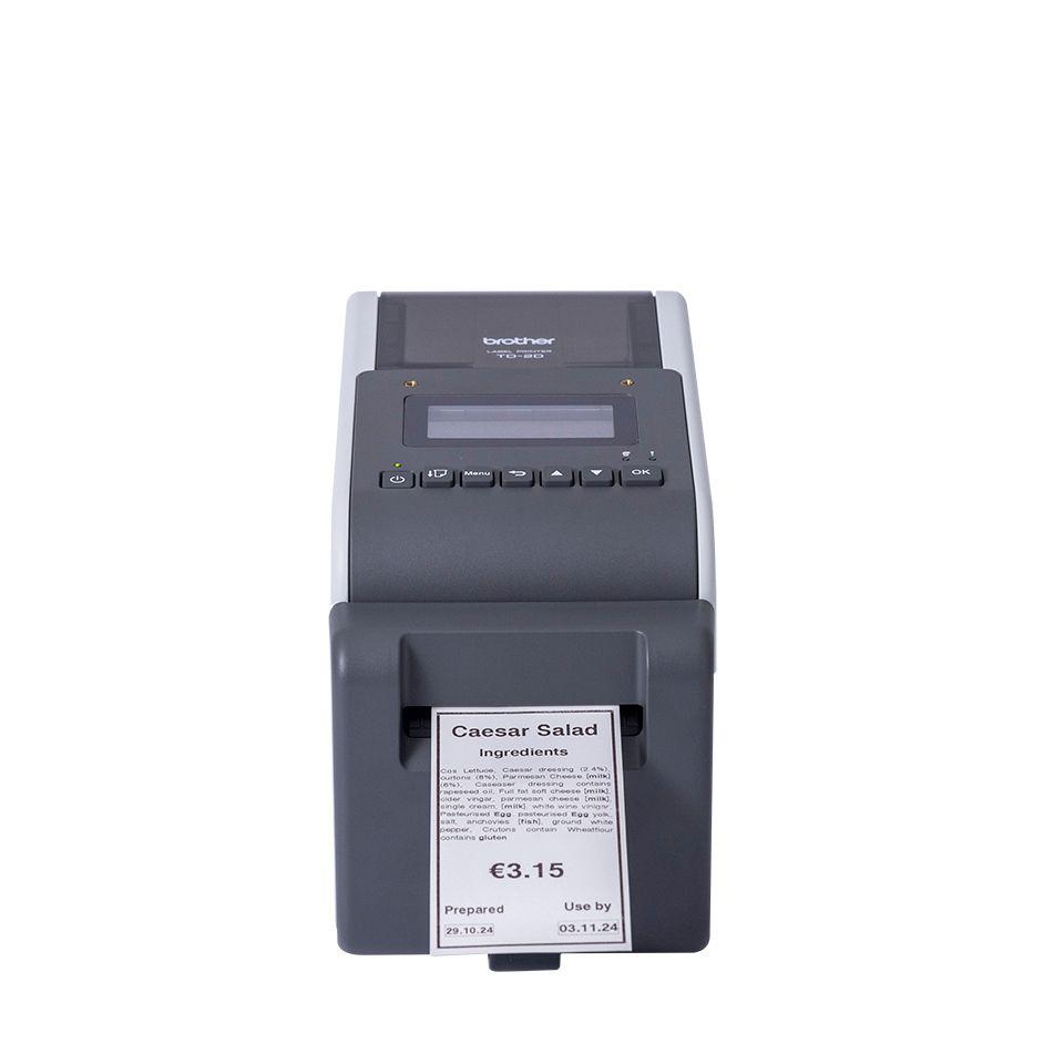 Impressora de Etiquetas BROTHER TD-2350DFC(203) (Com fios e sem fios - Preto e Cinzento), miniatura 8