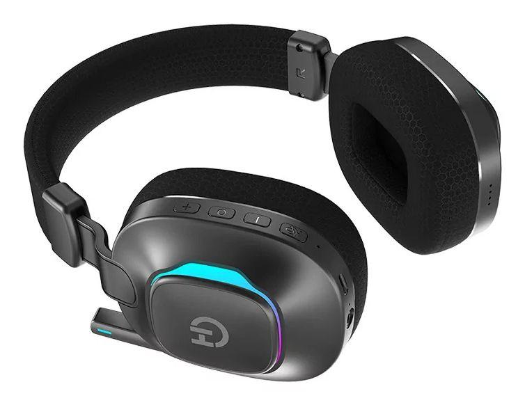 Headset Gaming HIDITEC Vortex ARGB (Binaural - Com fios e sem fios - Circum-aural - Preto), miniatura 7