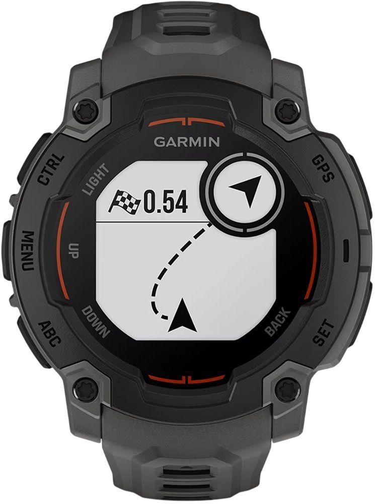 Smartwatch GARMIN Instinct E 45 mm (Redondo - Android, iOS - MIP - Preto/Carvão) — miniatura 2