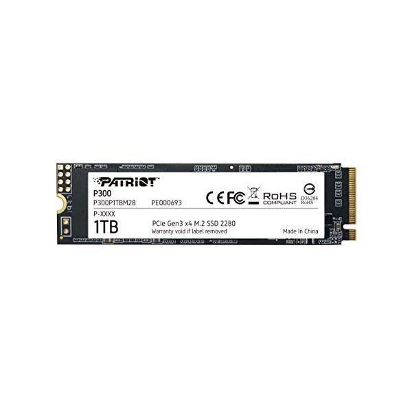 SSD PATRIOT P300 (1 TB - M.2 2280 - PCI Express 3.0 NVMe)
