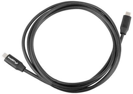 Cabo USB-C para USB-C LANBERG CA-CMCM-40CU-0018-BK (1,8 m - USB C - USB 1.1 - Preto) — miniatura 2