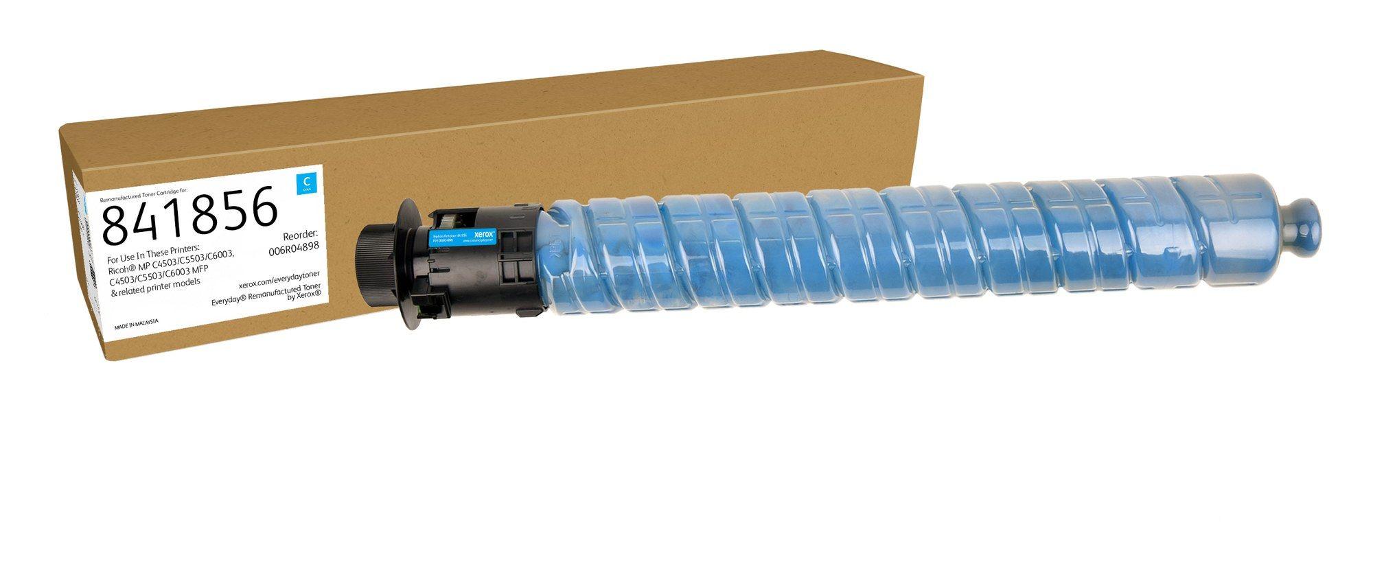 Toner Remanufacturado XEROX 006R04898 (22 500 páginas - Ricoh - Ciano)