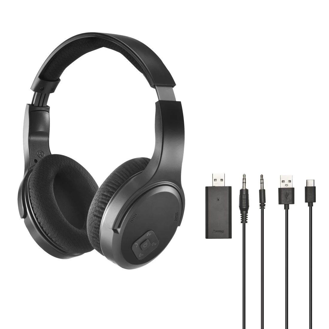 Auscultadores HAMA 00221847 (Binaural - Com fios e sem fios - Circum-aural - Preto), miniatura 7