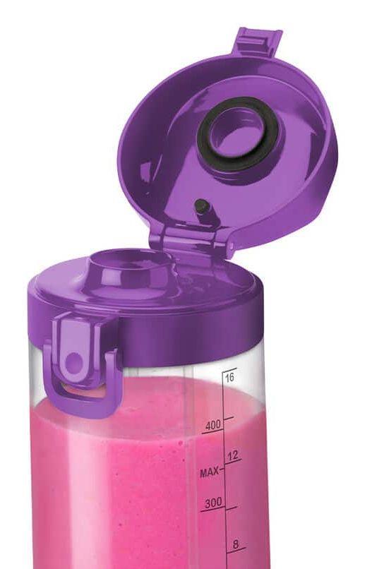 Liquidificadora portátil NUTRIBULLET NBP003PU (Liquidificador portátil - 0,475 l - Bateria - Roxo) — miniatura 3