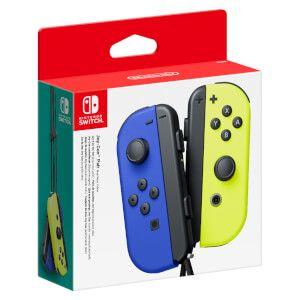 Comandos NINTENDO Joy-Con Pair (Nintendo Switch - Sem fios - Azul e Amarelo Néon) — miniatura 3