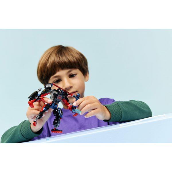 LEGO 76337 Marvel Super Heroes Robô do Miles Morales contra Spider-Man 2099 (6+ anos - 135 peças) — miniatura 4