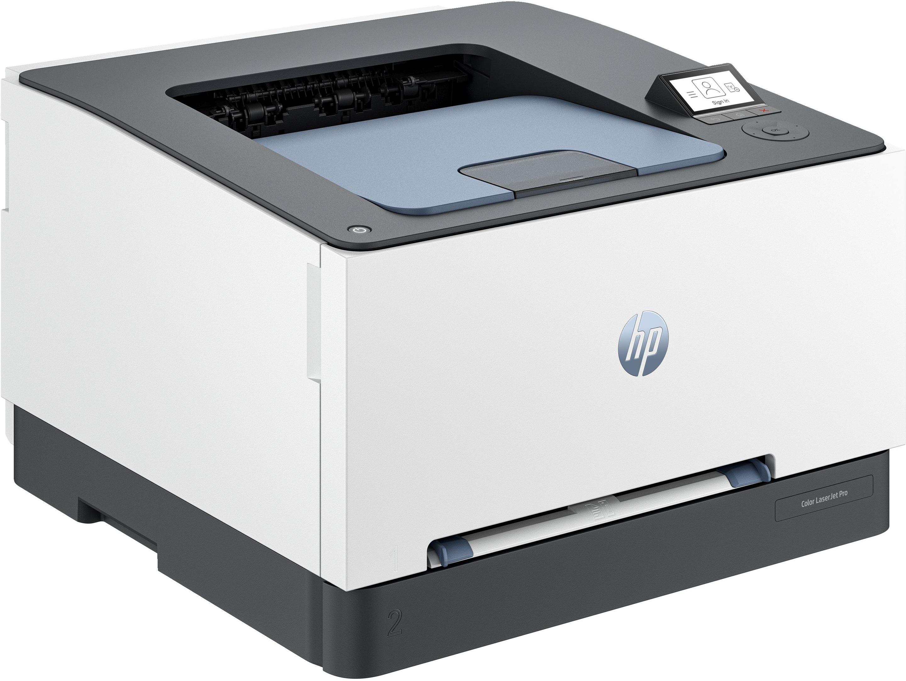 Impressora Laser a Cores HP Color LaserJet Pro 3202dn (A4 - Impressão a cores - 250 folhas - Cinzento/Branco) — miniatura 3