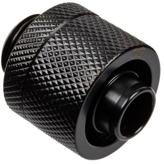 União de Compressão ALPHACOOL Eiszapfen 17232 (G1/4" macho - 16/10 mm - Preto) — miniatura 2