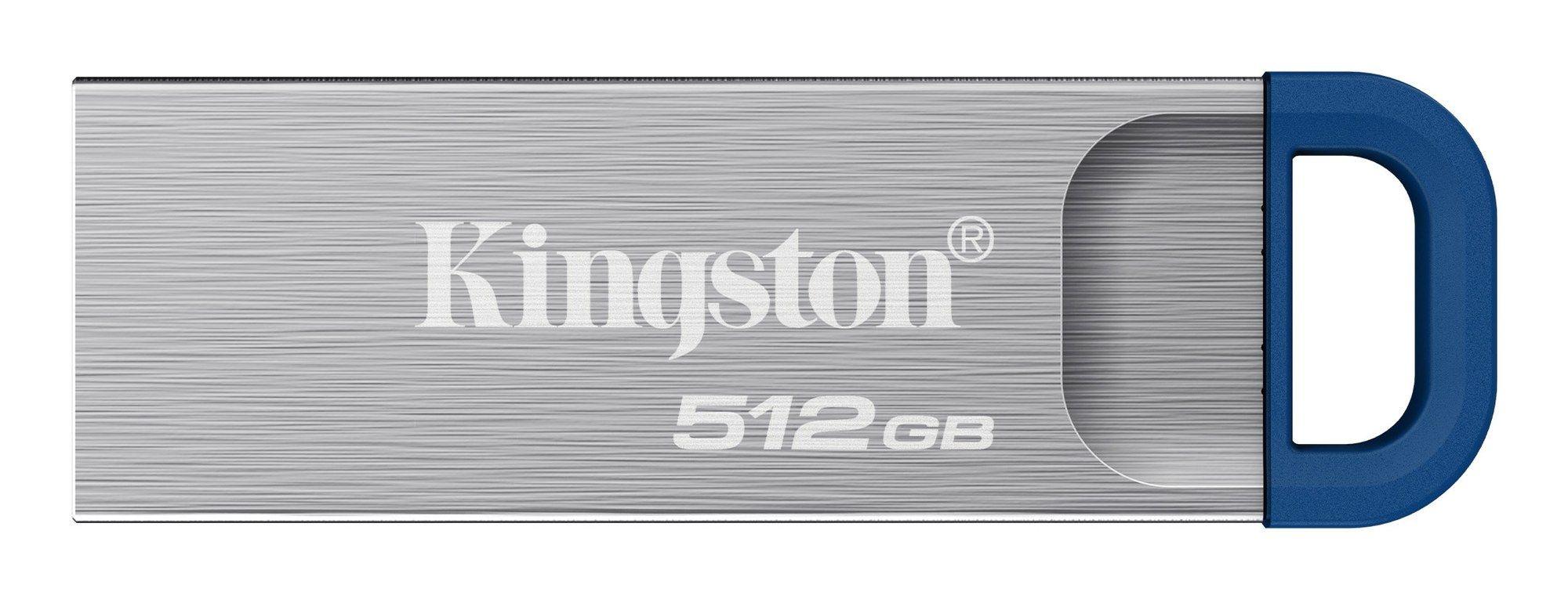 Pen USB KINGSTON DataTraveler Kyson G2 (Sem tampa - USB Type-A - 3.2 Gen 1 - Aço Inoxidável)