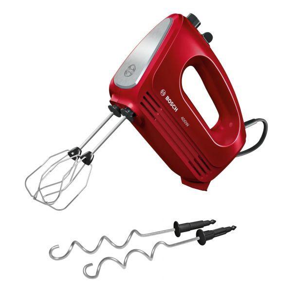 Batedeira Manual BOSCH MFQ2420R CleverMixx (400 W - Altura 15,3 cm - Vermelho), miniatura 2