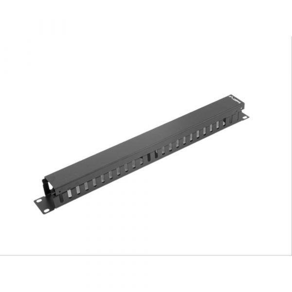 Painel de Gestão de Cabos LANBERG AK-1201-B (Preto) — miniatura 2