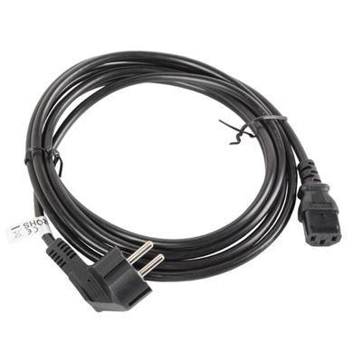 Cabo de Alimentação LANBERG CA-C13C-11CC-0050-BK (5 m - CEE 7/7 - Acoplador C13 - Preto), miniatura 3