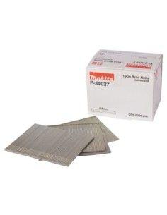 Pregos Brad MAKITA F-34027 (1,6 x 64 mm - 16 GA - 2000 unidades)
