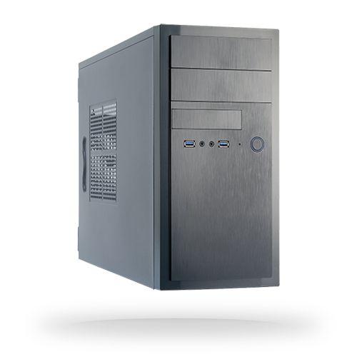Caixa Micro-ATX CHIEFTEC HT-01B-350GPB (Micro ATX - 350 W - Midi Tower - Preto)