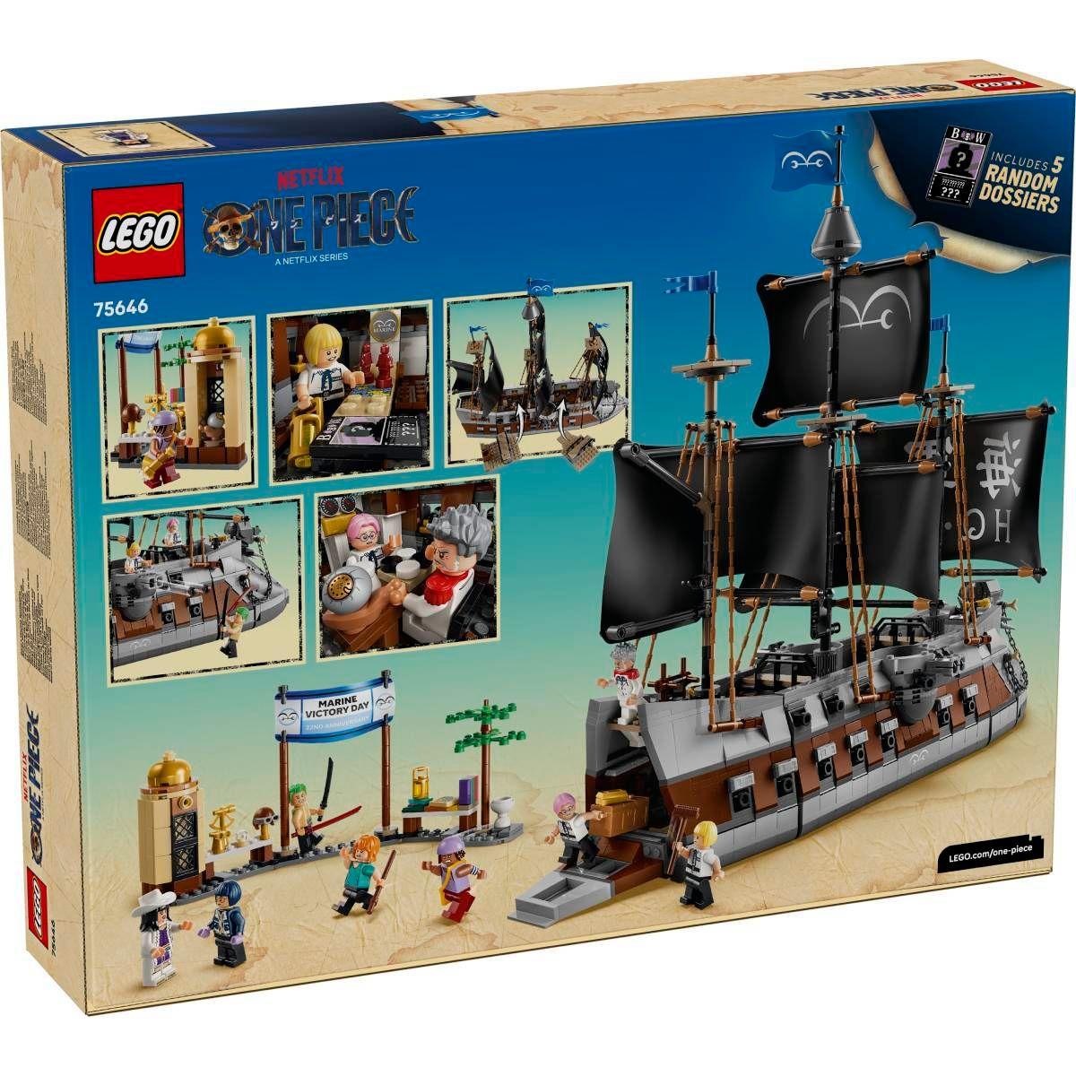 LEGO 75646 One Piece Navio de Guerra da Marinha do Garp (9+ anos - 1705 peças) — miniatura 4