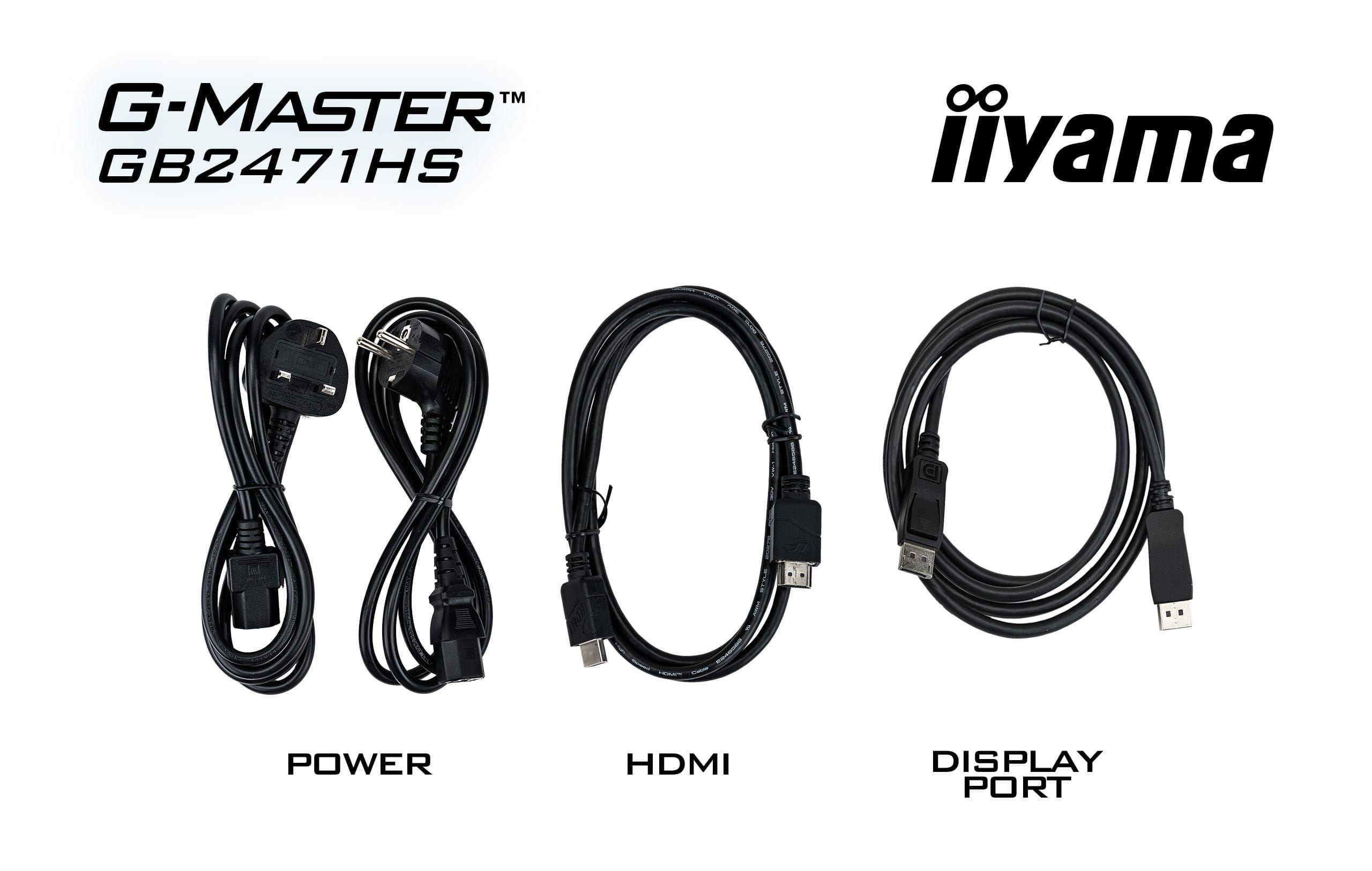Monitor IIYAMA G-MASTER GB2471HS-B1 (23,8" - Fast IPS - 240 Hz - Preto) — miniatura 12