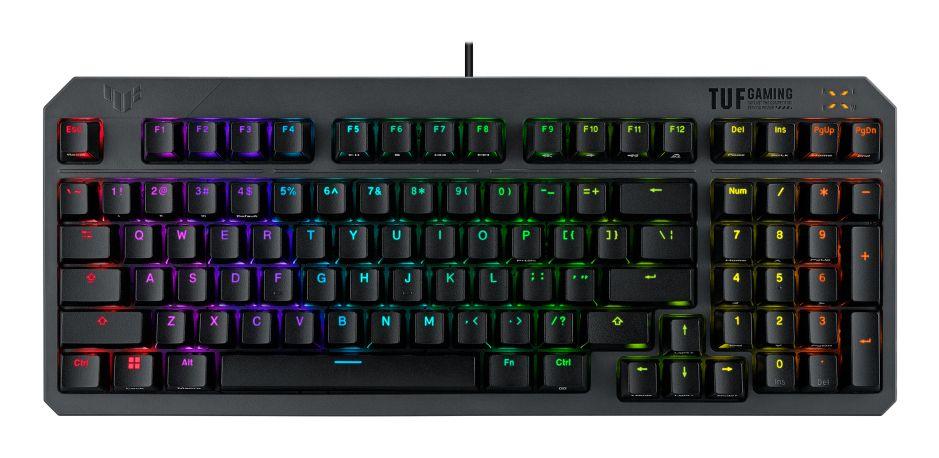 Teclado ASUS TUF Gaming K3 Gen II (Switch opto-mecânico - 96% - USB - Preto)