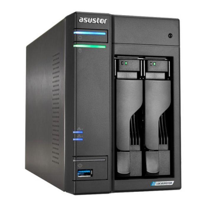 NAS ASUSTOR AS6702T (M.2, SATA - 4 GB - 2 baias - Preto) — miniatura 3