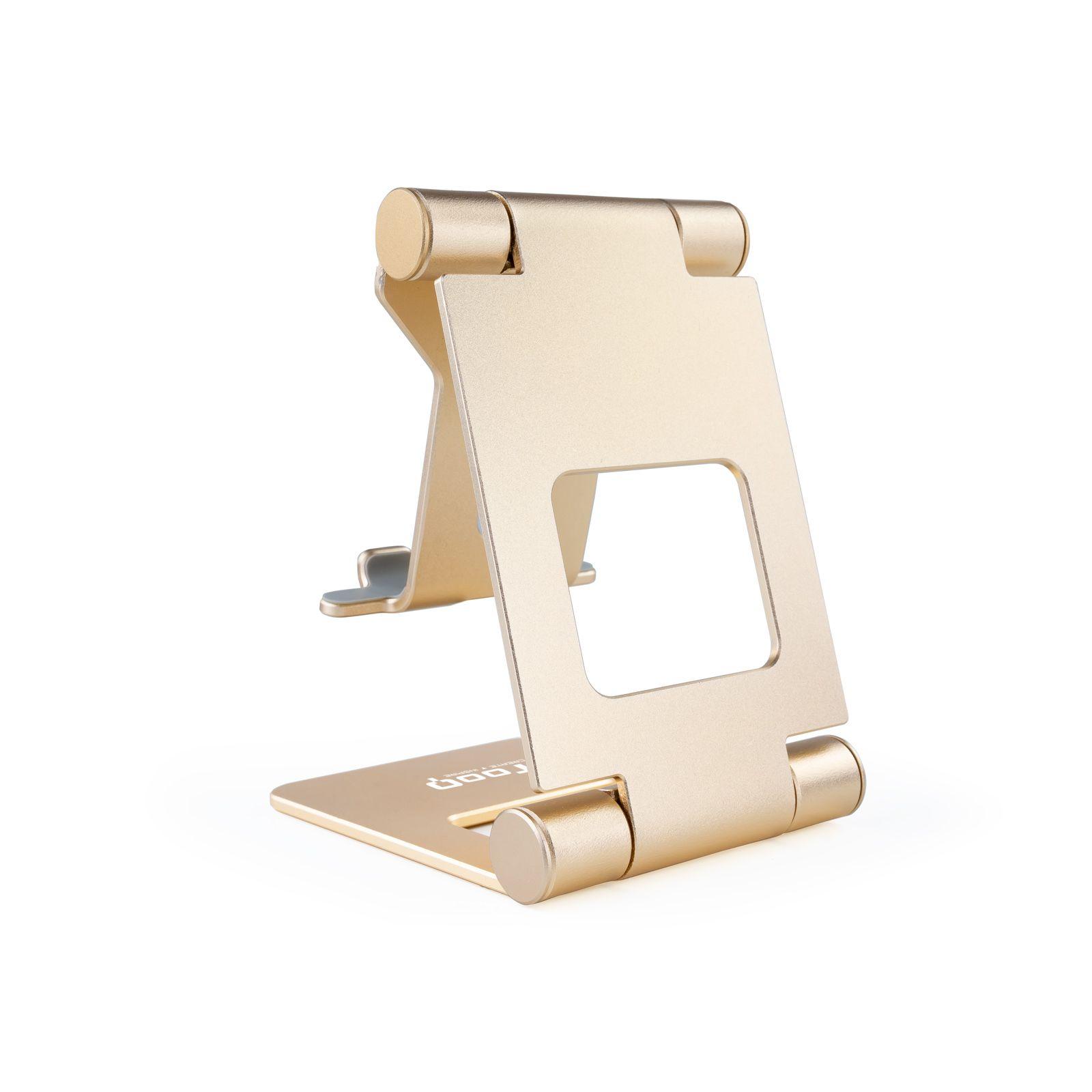 Suporte de Mesa para Telemóvel e Tablet TOOQ PH-KEOPS-ALBA (10" - Dourado), miniatura 2