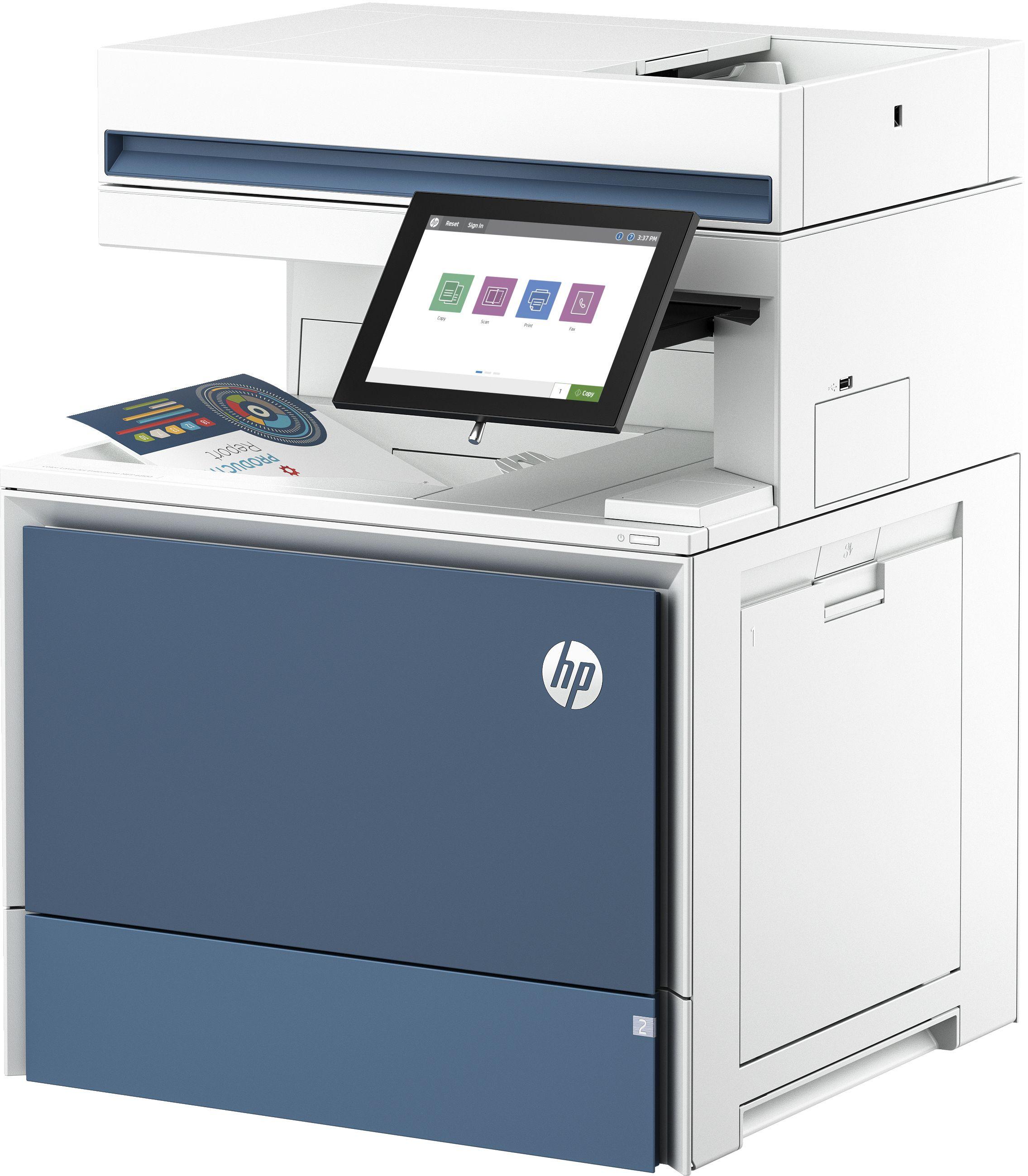 Impressora Multifuncional Laser a Cores HP Color LaserJet Enterprise 6800dn (A4 - Impressão a cores - 650 folhas - Branco), miniatura 4
