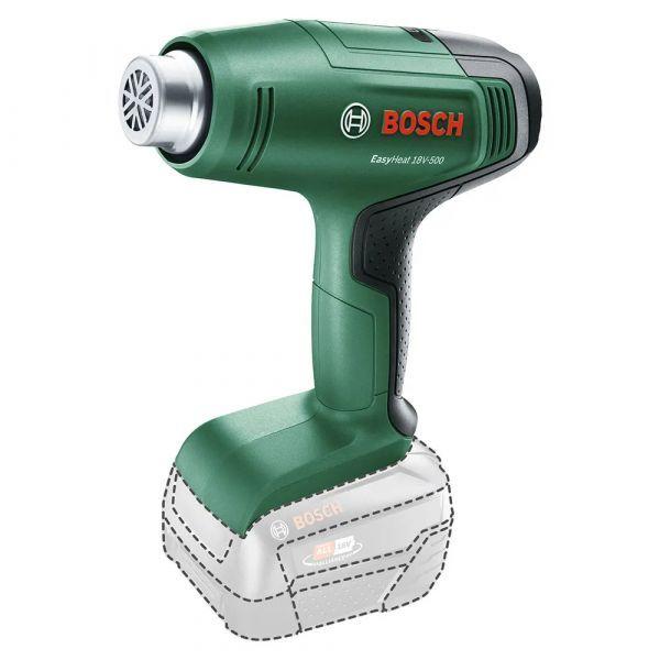 Pistola de Ar Quente BOSCH EasyHeat 18V-500 (Verde)