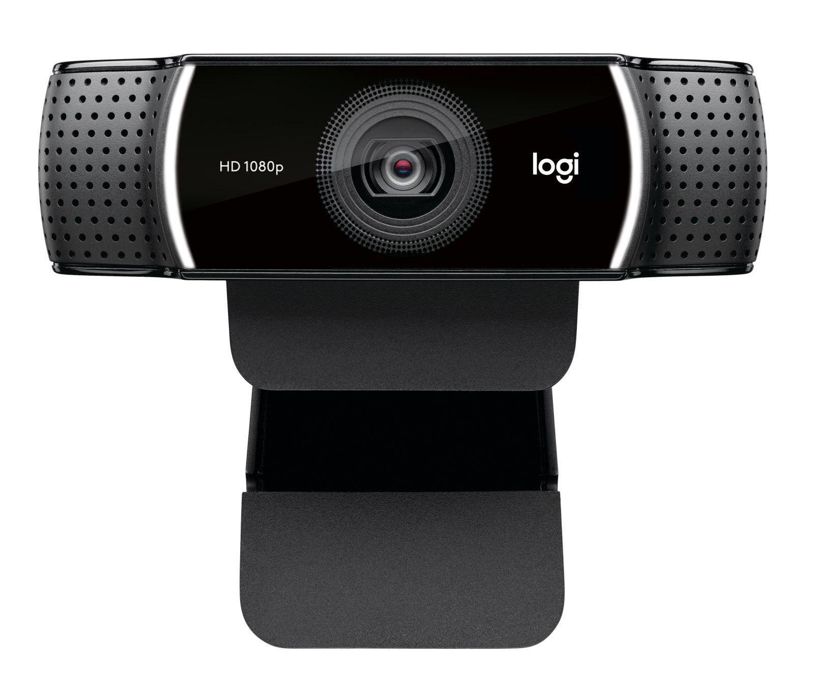 Câmara Web LOGITECH C922 Pro Stream (Full HD - 60 fps - 1920 x 1080 pixels - Preto)