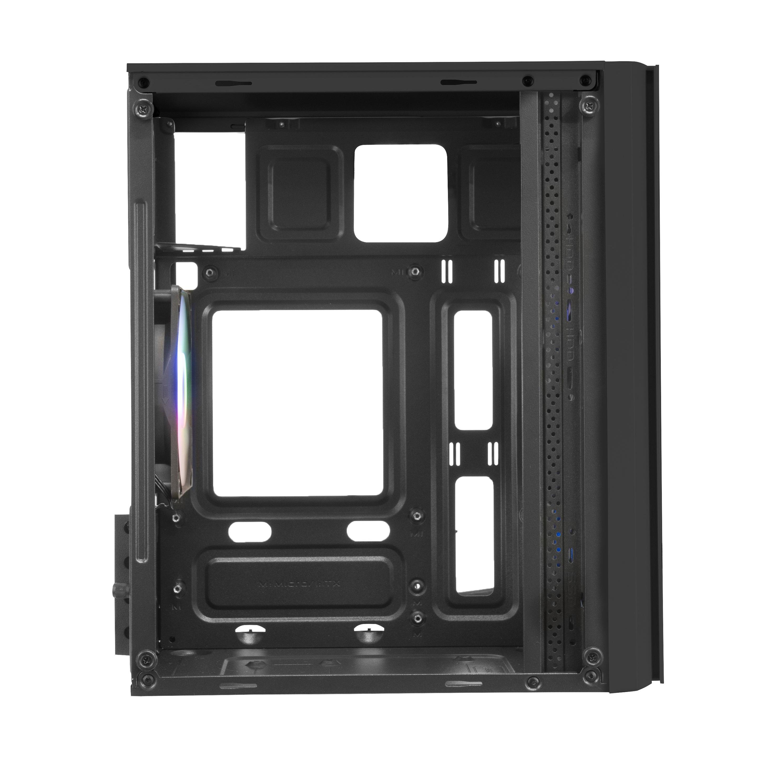 Caixa PC Gaming MARS GAMING MC300 (micro ATX, Mini-ITX - Mini Tower - Micro-ATX, Mini-ITX - Preto) — miniatura 5