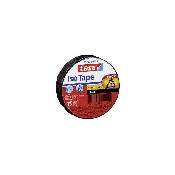 Fita Isoladora Elétrica TESA 56192-00010-22 (PVC - Preto), miniatura 2