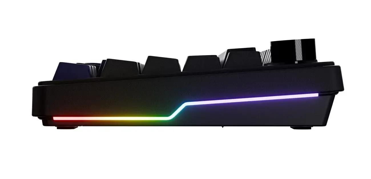 Teclado DUCKY OK-M 75 (QWERTY PT - Mecânico - Bluetooth - Preto e Azul) — miniatura 4