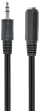 Cabo de Extensão de Áudio GEMBIRD CCA-423-2M (2 m - Jack 3,5 mm - Preto)