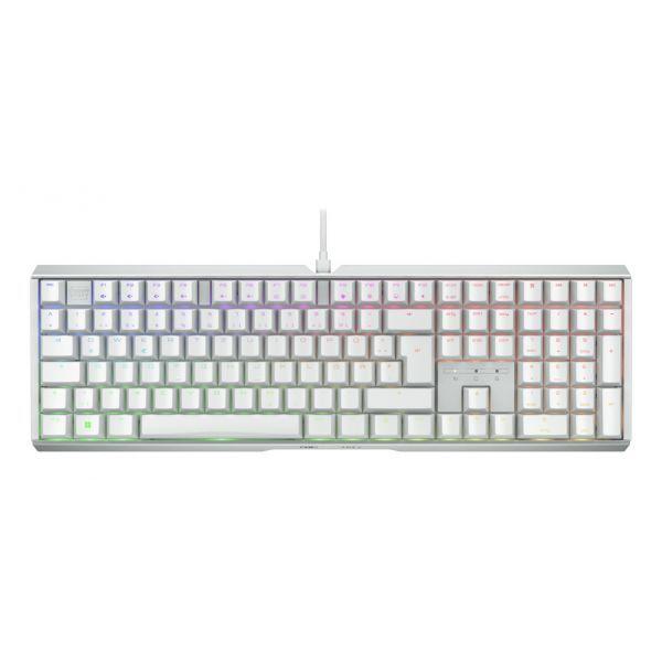 Teclado CHERRY XTRFY MX 3.1 (DE - CHERRY MX2A Brown - Completo - Branco/Prateado) — miniatura 2
